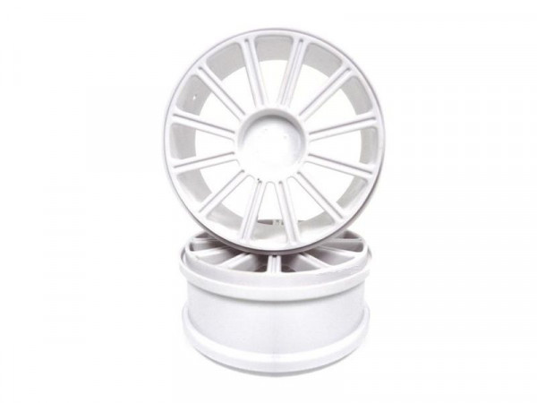 Белые колесные диски для Himoto E8XBL, 2шт.