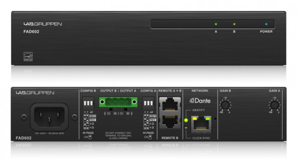 Усилитель мощности Lab.gruppen FAD602 инсталляционный, класс D