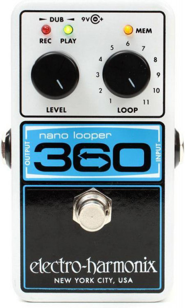 Гитарный эффект ELECTRO-HARMONIX Nano Looper 360