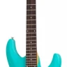 SCHECTER C-6 DELUXE SATIN AQUA электрогитара