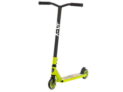 Самокат двухколесный трюковой X-UP (зеленый)