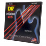 Комплект струн для 5-струнной бас-гитары DR NRB5-40, 40-120
