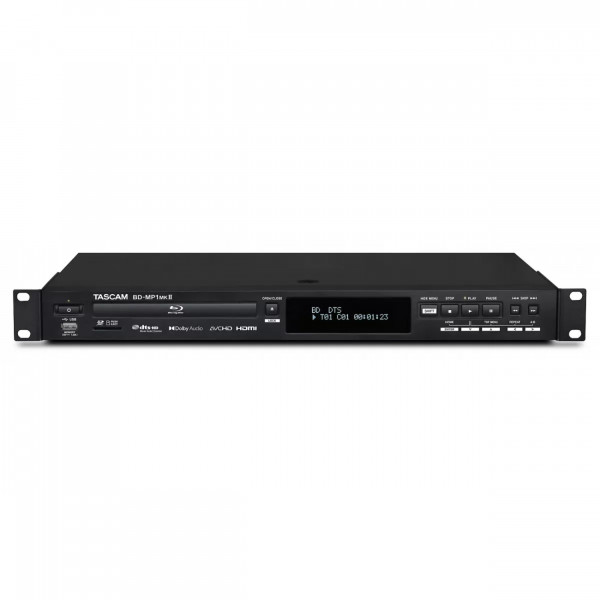 Мультимедиа плеер Tascam BD-MP1 MKII Blu-ray, DVD, CD, SD карт, USB