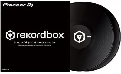 PIONEER RB-VD1-K Тайм-код пластинки для rekordbox DVS, черные (пара)