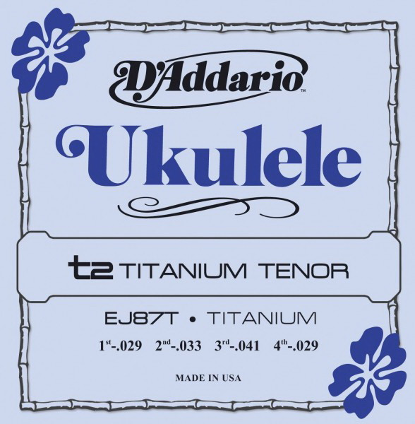 D'ADDARIO EJ87T струны для укулеле-тенор