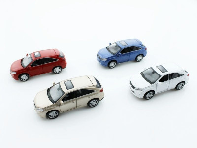 Машина 1:32 Lexus RX450 свет, звук, инерция 15см (1/12шт.) б/к