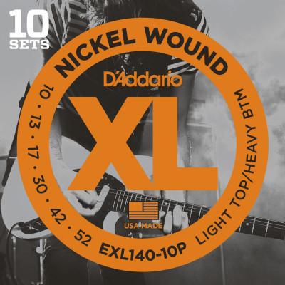 D'Addario EXL14010P Набор из 10 комплектов струн