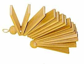 Трещотка пластинчатая