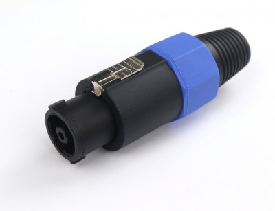 Кабельный разъем AuraSonics SN8M 8-контактный speakon male