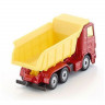 Грузовик Siku 1075 1/50, 9 см, красный/желтый