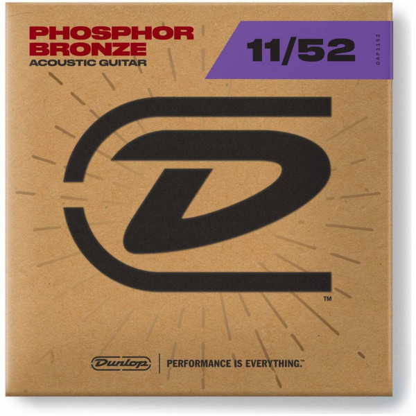 Струны DUNLOP AG-PHB 11/52-6/SET