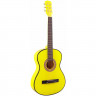Акустическая гитара фолк DAVINCI DF-50A NG, цвет неоново-желтый