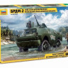 Сборная модель ZVEZDA Бронированная разведывательно-дозорная машина БРДМ-2, 1/35