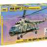 Сборная модель ZVEZDA Российский десантно-штурмовой вертолет Ми-8МТ, 1/72