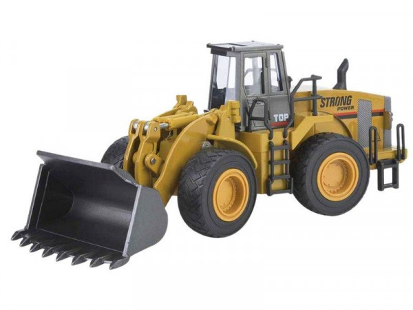 Металлический фронтальный погрузчик HUI NA TOYS 1/40