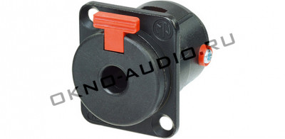 Панельный разъем Neutrik NJ3FP6C-B Jack 6.3мм TRS