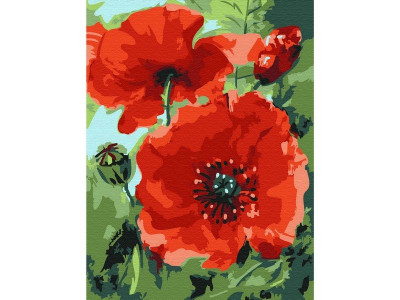 Картина по номерам 15х20 МАКИ (12 цветов)