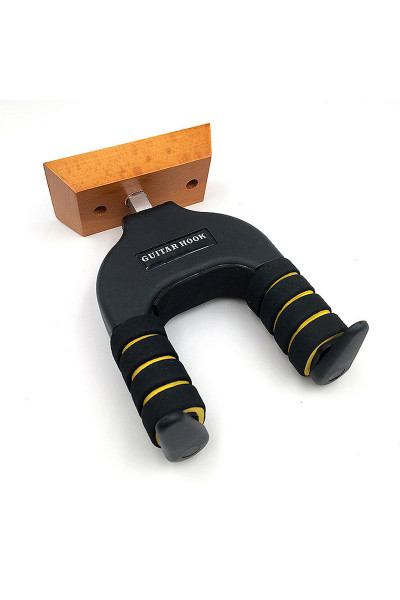 Держатель для любых струнных инструментов на стену DEKKO G14A длина 15 см, автоблокировка, винты в комплекте