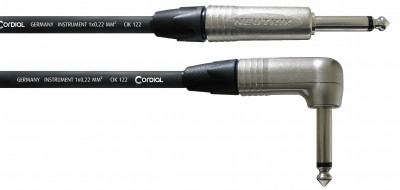 Инструментальный кабель Cordial CXI 6 PR угловой