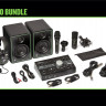 MACKIE Studio Bundle комплект для домашней студии (EM-89D, EM-91C, CR3-X, MC-100, Big Knob Studio, коммутация и держатели)