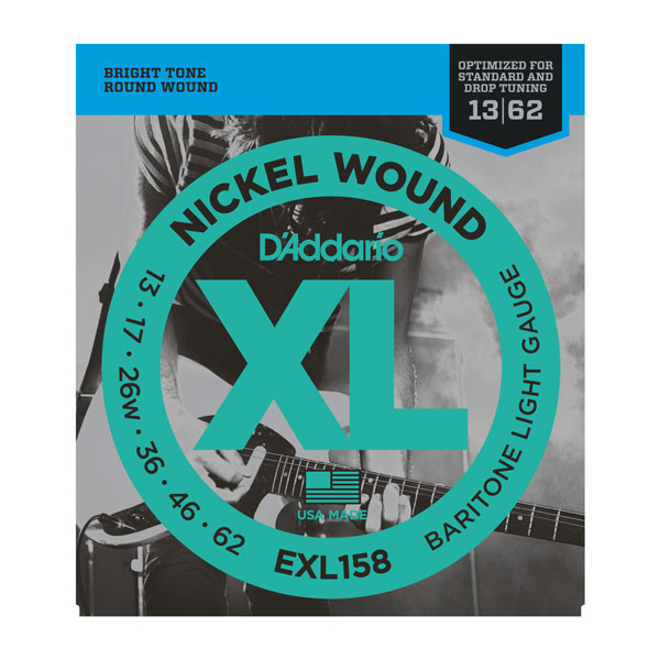 D'Addario EXL158 Набор 6 струн для электрогитары