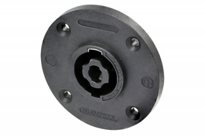 Панельный разъем Neutrik NL4MPRXX Speakon male 4-контактный