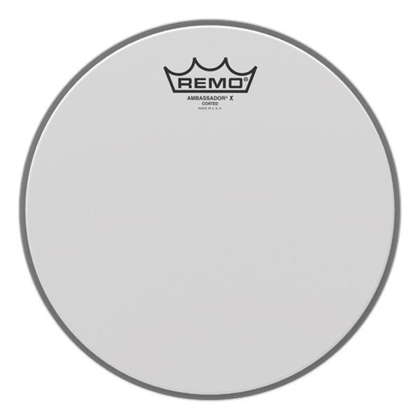 REMO AX-0110-00 AMBASSADOR® X, Coated, 10' Diameter однослойный матовый пластик