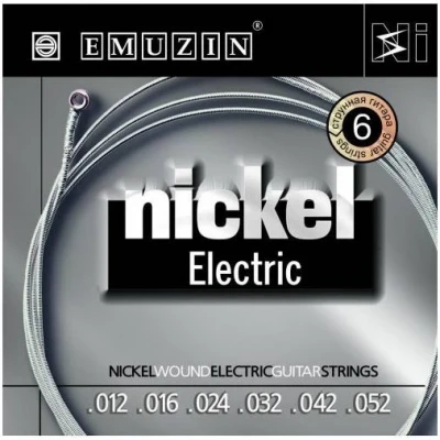 Струны для электрогитары EMUZIN 6N12-52