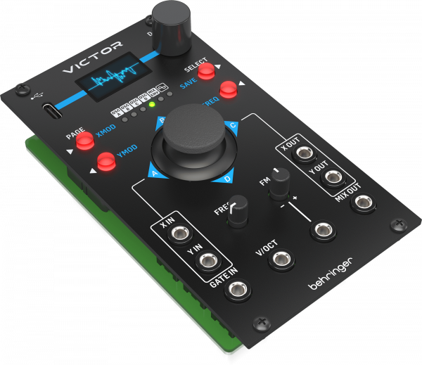 Модуль Behringer VICTOR четырехвекторного морфингового генератора Модуль Behringer VICTOR четырехвекторного морфингового генератора