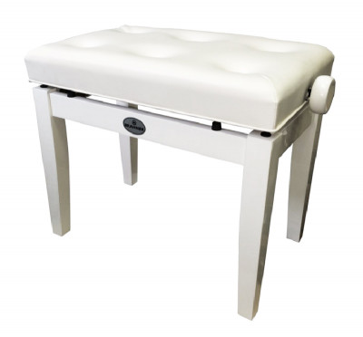 Банкетка для пианино BRAHNER BP-160A WH регулируемая
