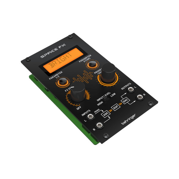 Модуль процессора стереоэффектов BEHRINGER SPACE FX 32 алгоритма