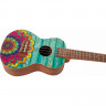 Укулеле-концерт FLIGHT AUC-33 Mansion принт - Mansion с чехлом