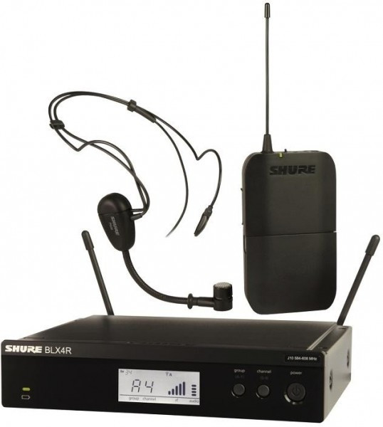 Радиосистема (радиомикрофон) SHURE BLX14RE/PG30 / K3E