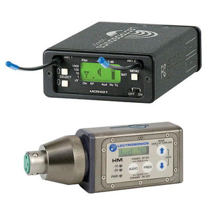 Lectrosonics UCR401-HM-22 (563-588МГц) радиосистема с подключаемым передатчиком