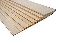 Бальза лист, 80-120kgs/cbm, 1000x100x2 Synhong