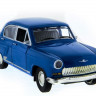 Машина "АВТОПАНОРАМА" ГАЗ-21 "Волга" 1/24 в/к  26*12*11см, синяя