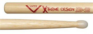 Барабанные палочки Vater VXD5BN нейлоновый наконечник Oval орех