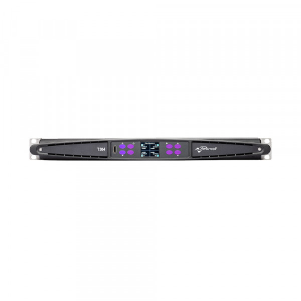POWERSOFT T304 четырехканальный усилитель мощности, 750 Вт /8 Ом/4Ом/2Ом, 1500 Вт /4 Ом