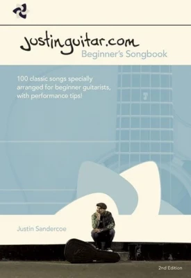 AM1005334 JUSTIN GUITAR.COM BEGINNERS SONGBK SECOND EDITION SPIRAL BOUND...