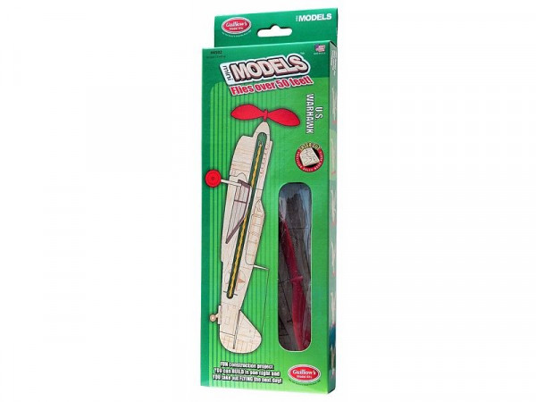 Сборная деревянная модель Самолет U.S. Warhawk.  Guillows 1/48