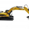 Металлический экскаватор с ковшом HUI NA TOYS 1/40 PRO