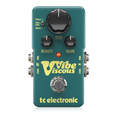 Педаль эффектов TC electronic VISCOUS VIBE хорус и вибрато